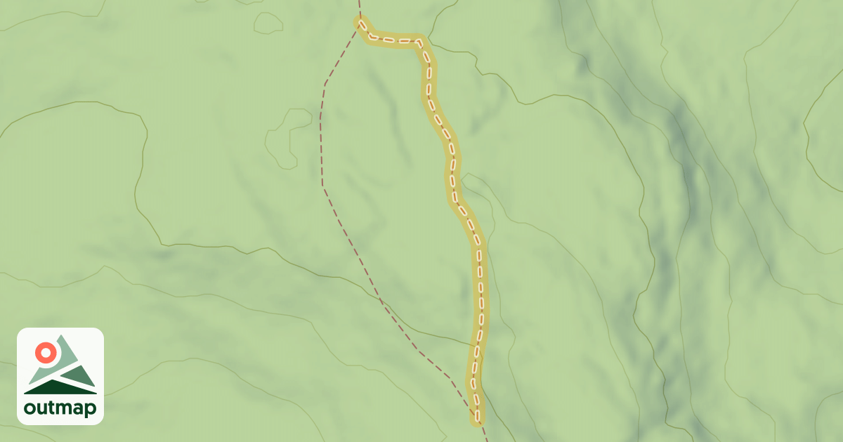 Map of Route vers le Mont Macount