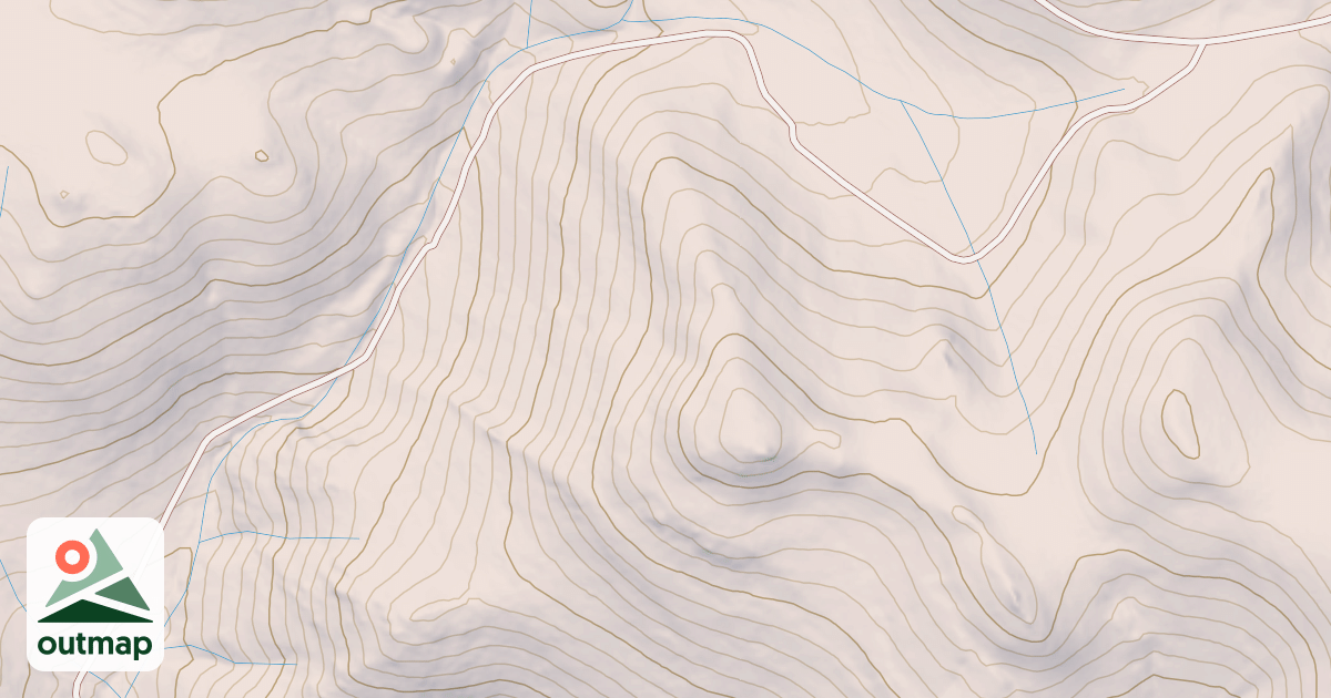 Map of ADIN SUMMIT SPUR