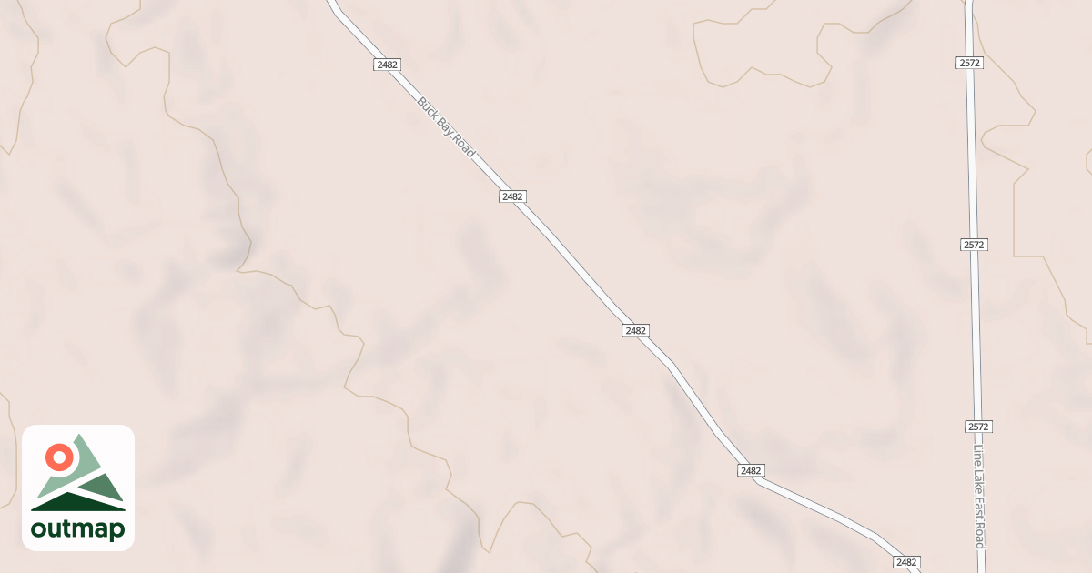 Map of BUCK BAY SPUR H