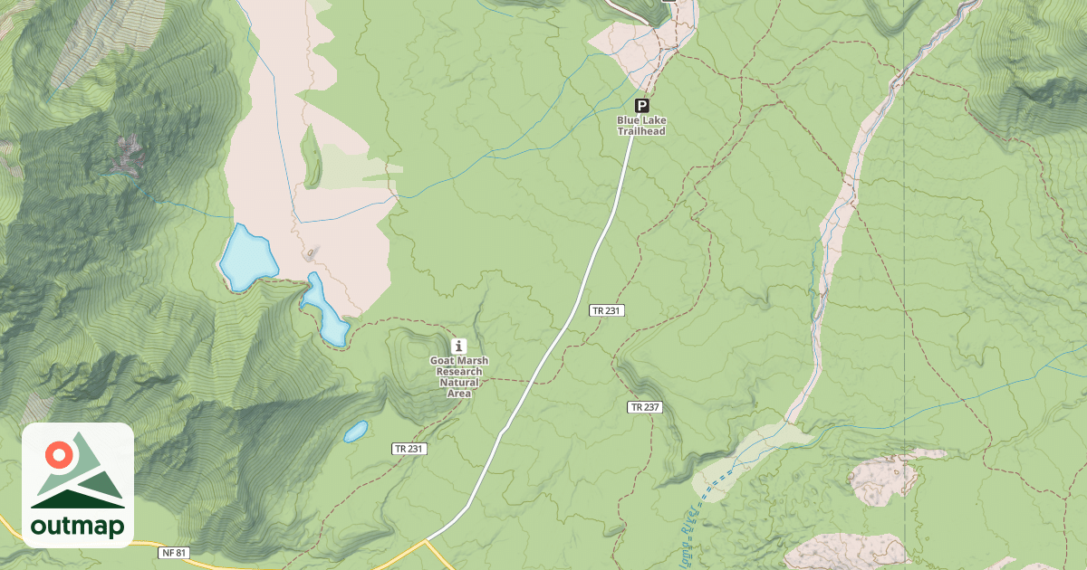 Map of TOUTLE