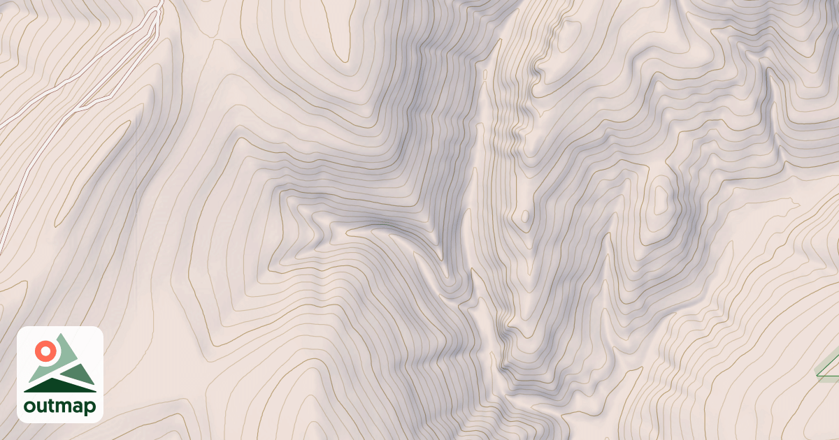 Map of MUD RIDGE