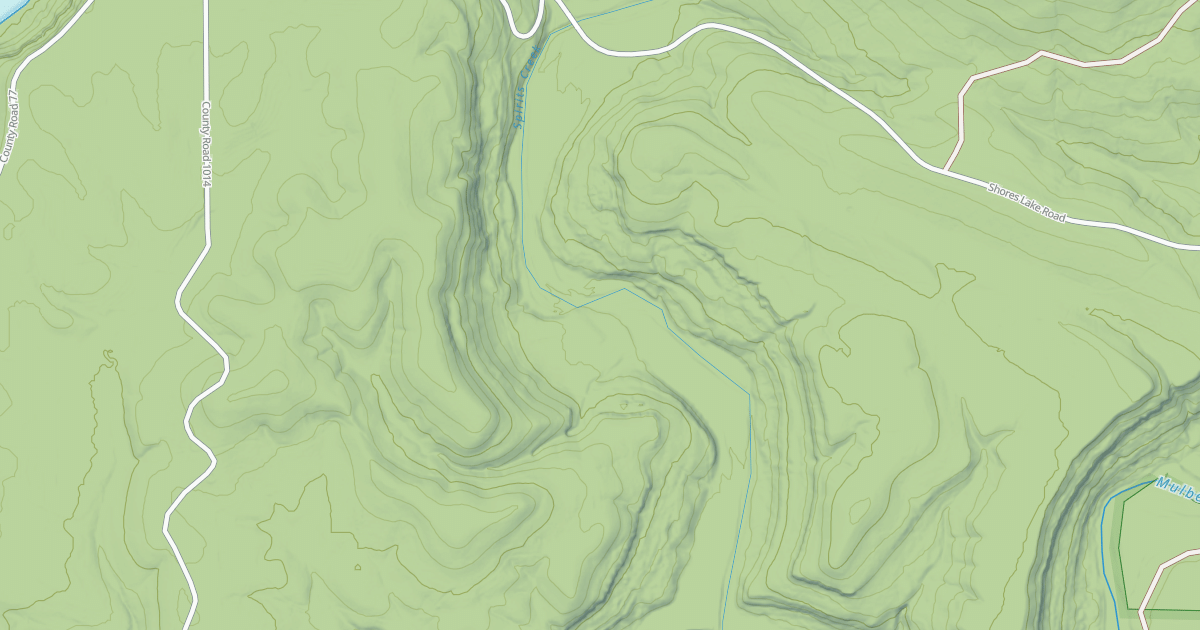 Map preview of SPIRITS CREEK