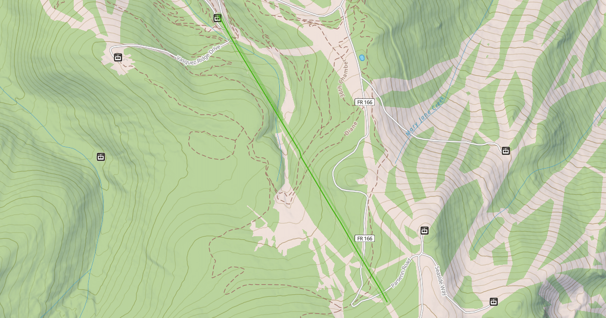 Map preview of High Lonesome Trail