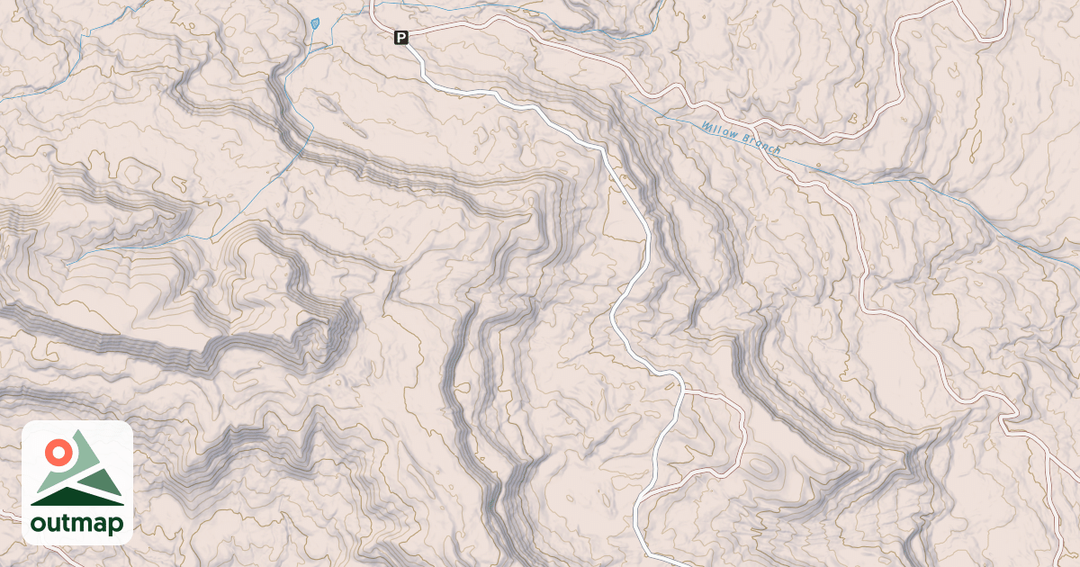 Map of LONG CREEK