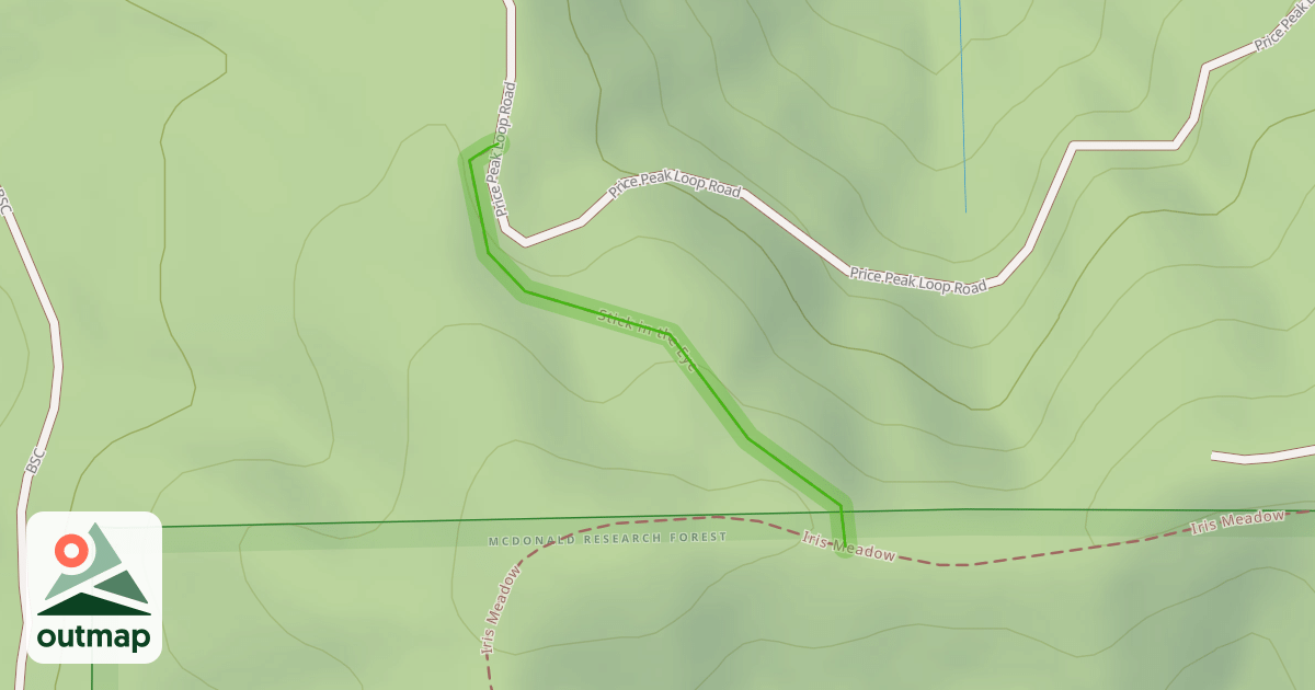 Map of Stick in the Eye
