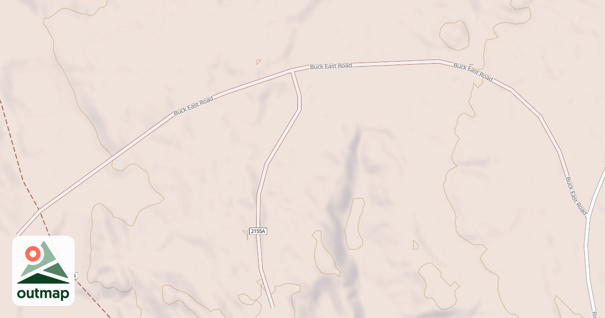 Map of BUCK EAST
