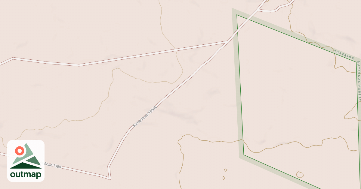 Map of ELBOW CREEK SPUR A