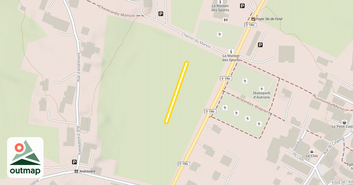 Map of Espace d'Apprentissage Centre Nordique