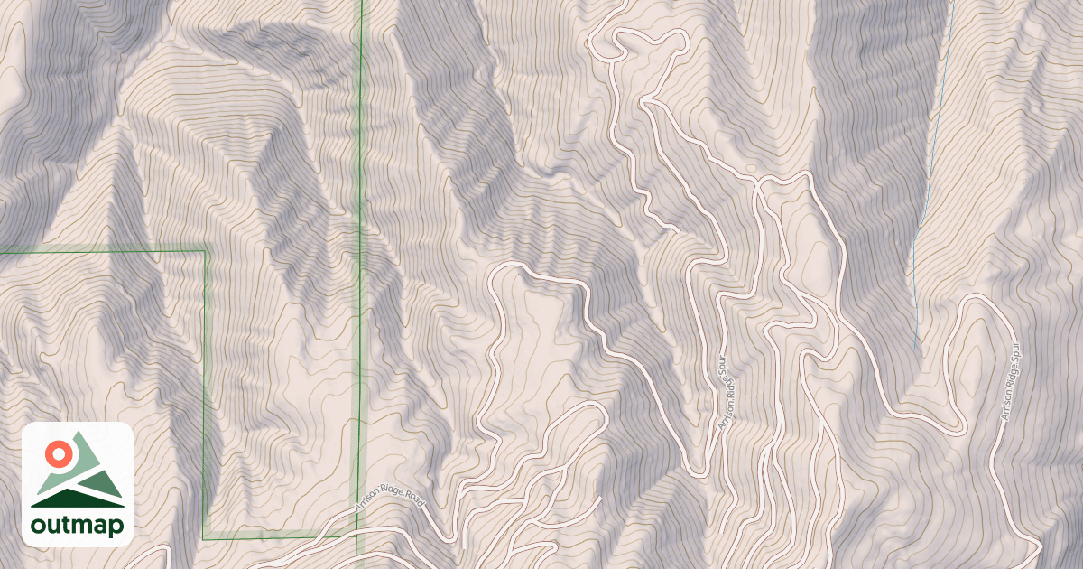 Map of ARRISON RIDGE