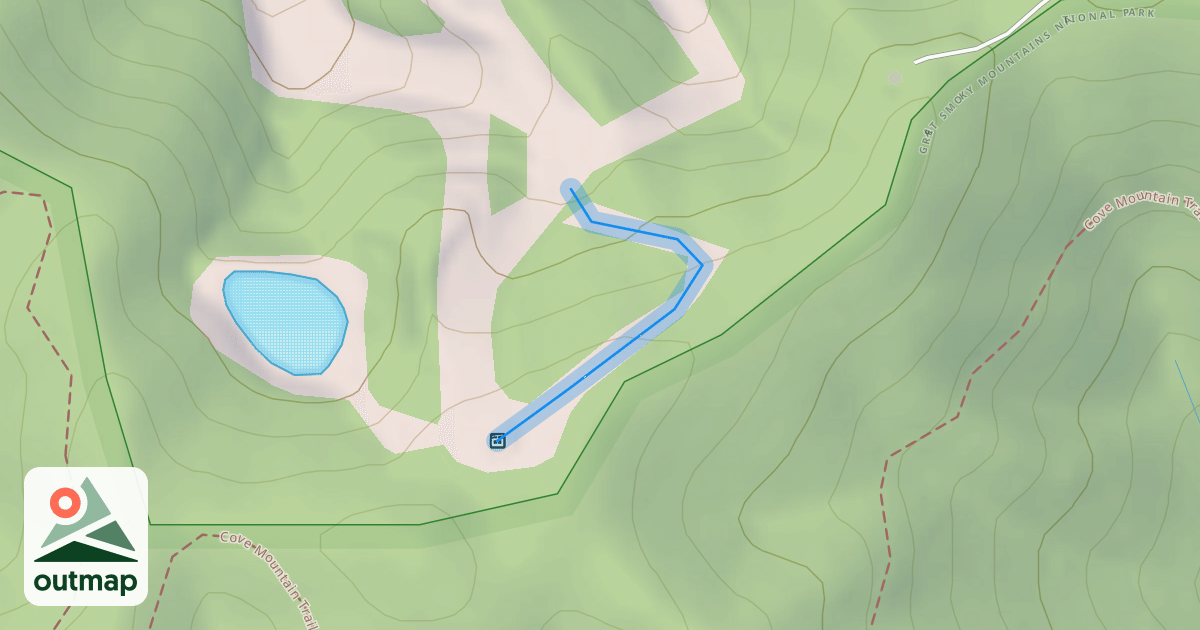 Map of Yeti's Run