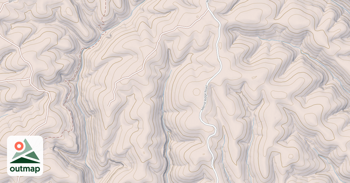 Map of USFS National Forest System Roads {4972BF28-60BA-4E97-9591-04F6A192445B}