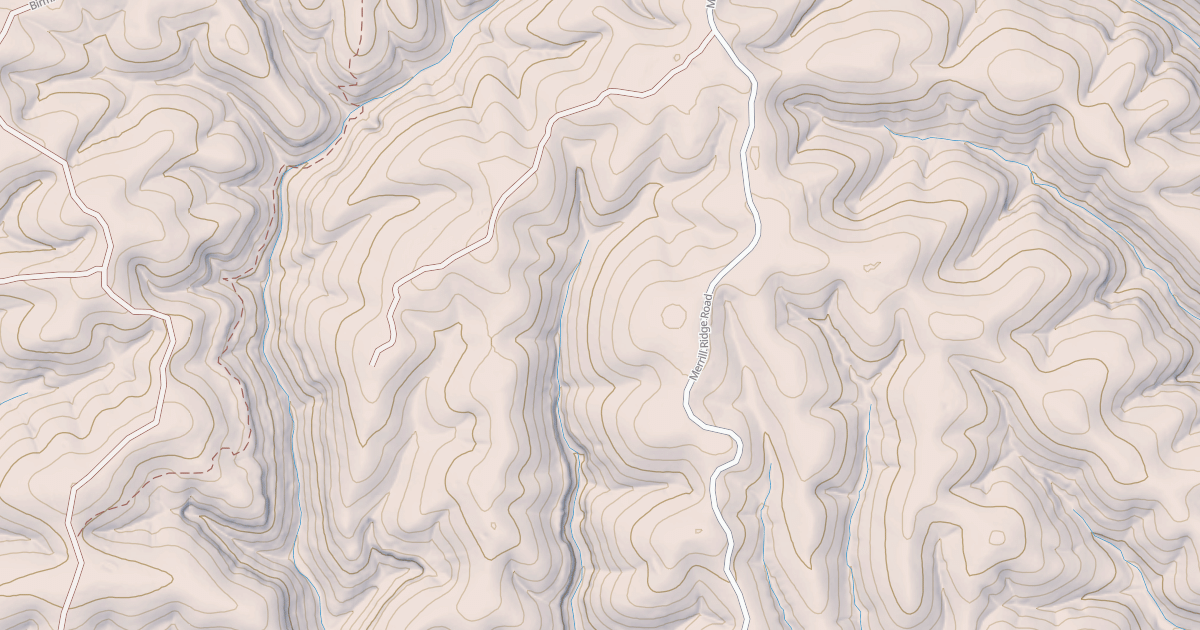 Map preview of USFS National Forest System Roads {4972BF28-60BA-4E97-9591-04F6A192445B}