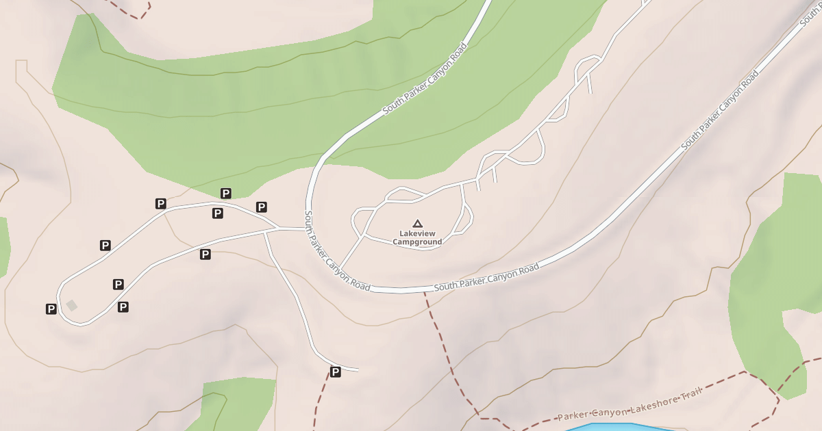 Map preview of LAKE VIEW CG LOOP