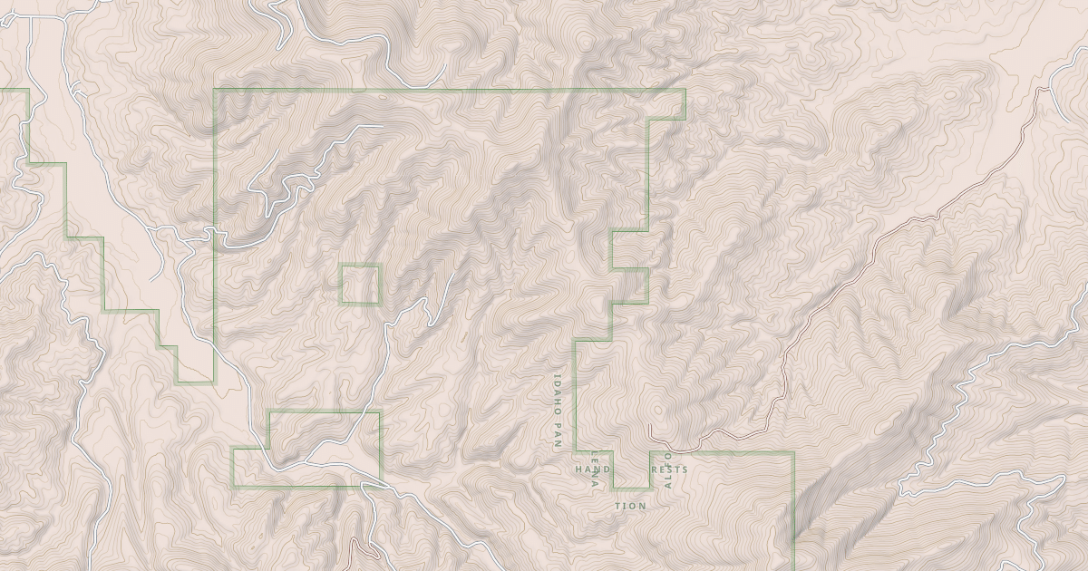 Map preview of USFS Motor Vehicle Use Map Trails 7689