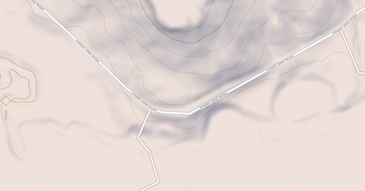 Map preview of FIFTEEN MILE