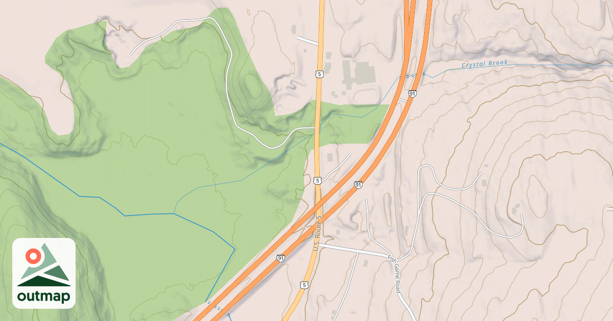 Map of 105
