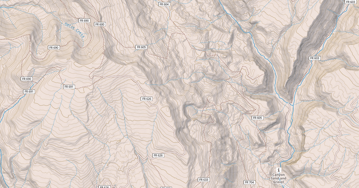 Map preview of SNOW SPRINGS