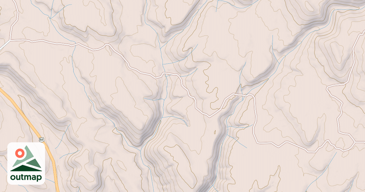 Map of KENNEY FLATS A