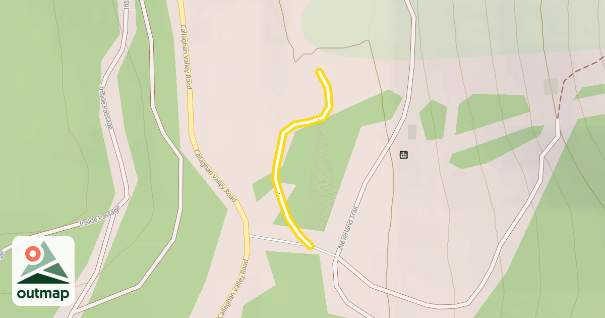 Map of Neverland Trail