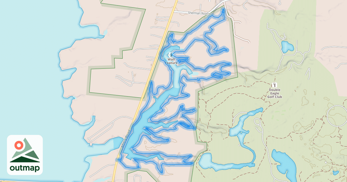 Map of Alum Creek Phase II