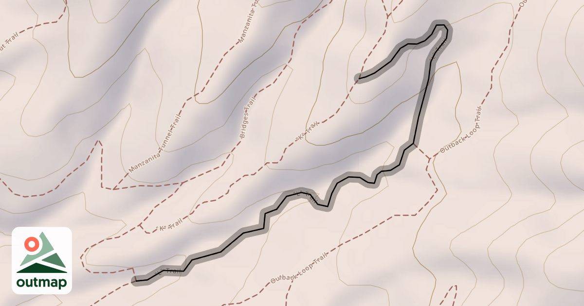 Map of "L" Trail