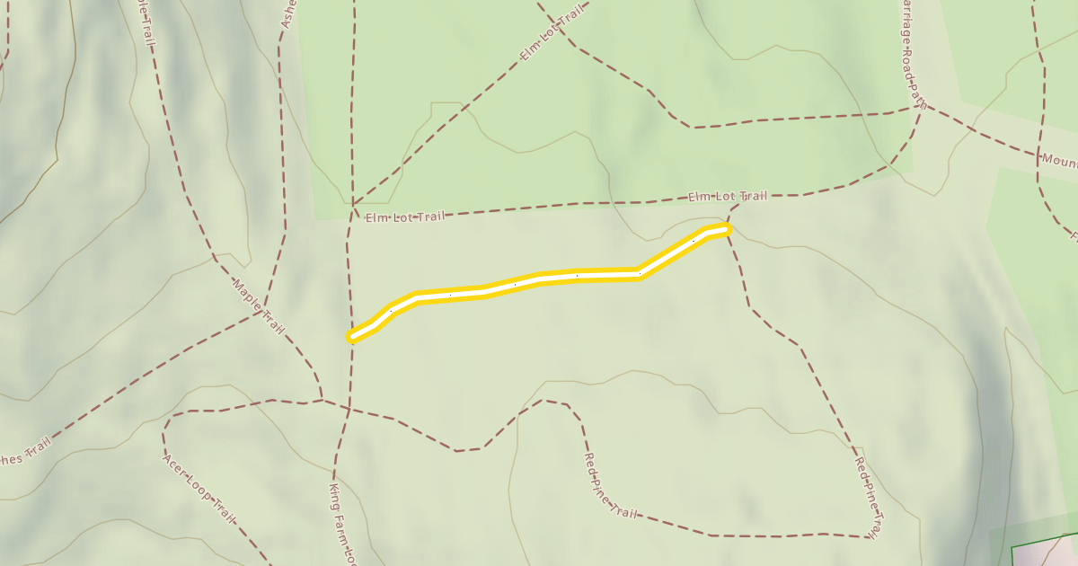 Map preview of Red Pine Trail