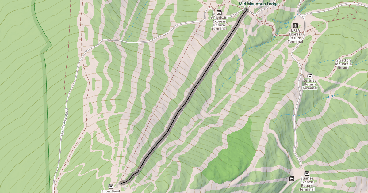 Map preview of Frank's Fall Line