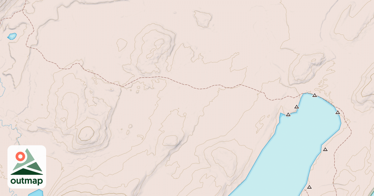 Map of Fawn Lake Trail