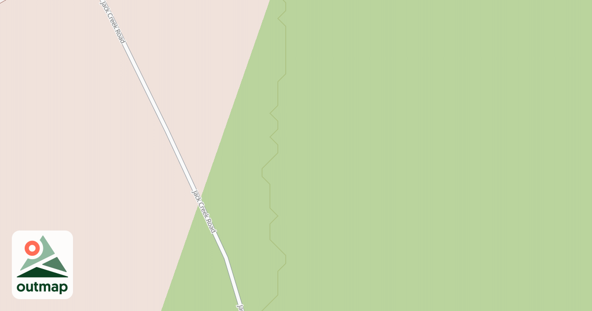 Map of JACK CREEK SPUR 2N