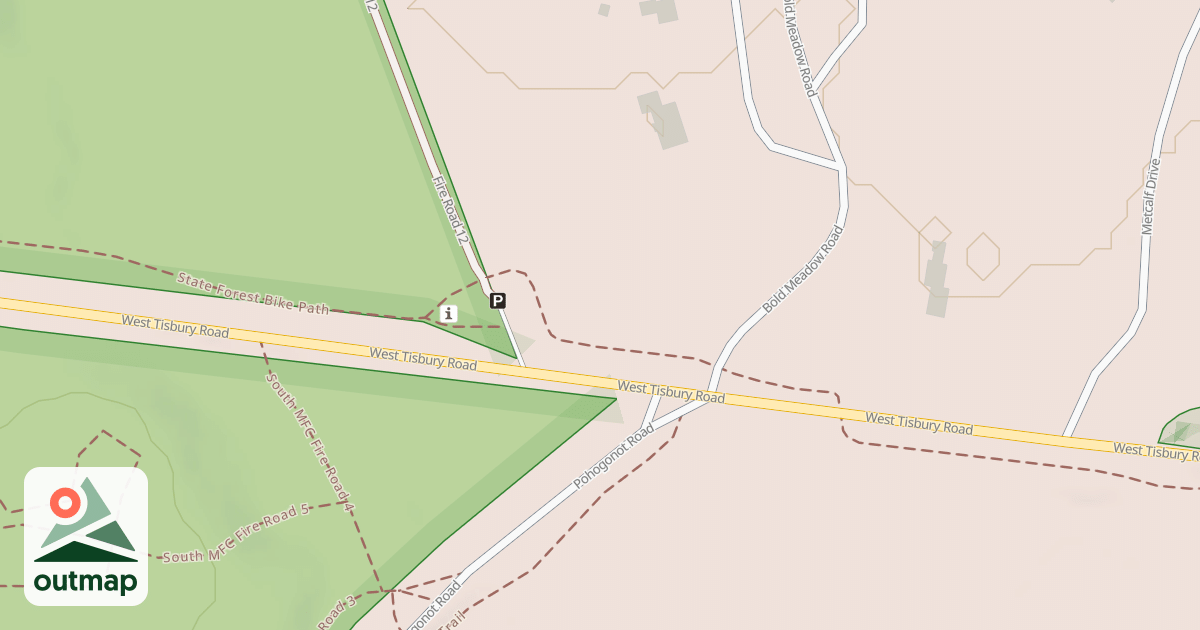 Map of Correllus Bike Path