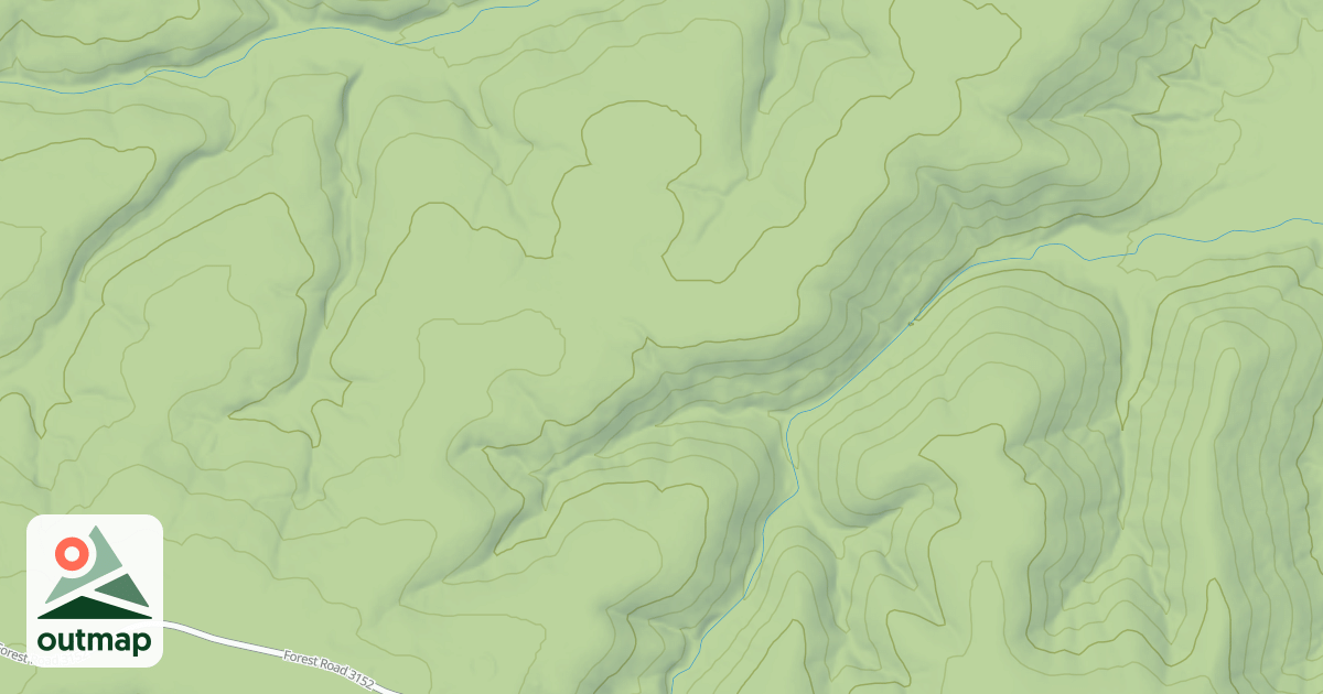 Map of BROWN HOLLOW
