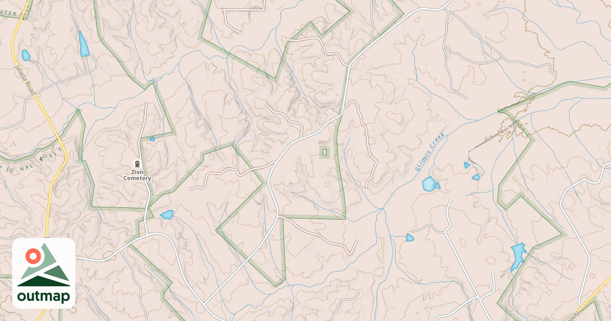 Map of MONUMENT