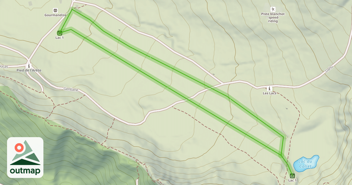 Map of Chevrette