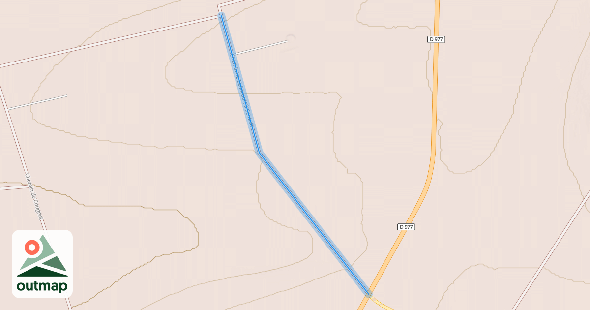 Map of Chemin de Lefincourt à Semide