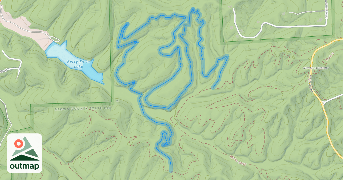 Map of Green Valley