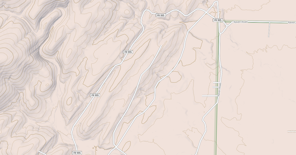 Map preview of WEST PEAVINE