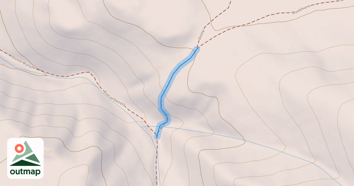 Map of Outie Cutoff