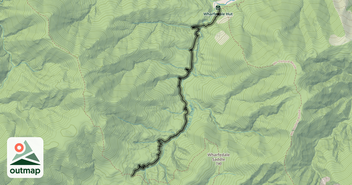 Map of Wharfedale Track
