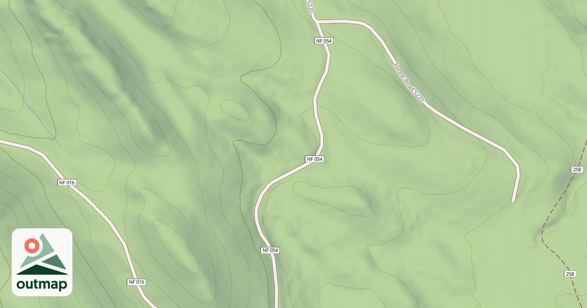 Map of DOR MOUSE