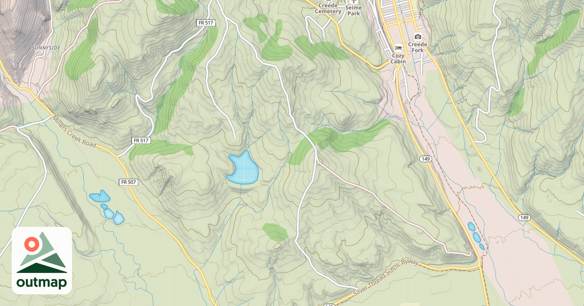Map of BACHELOR ROAD