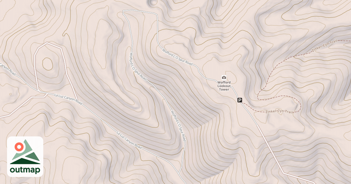 Map of WOFFORD L O SPUR