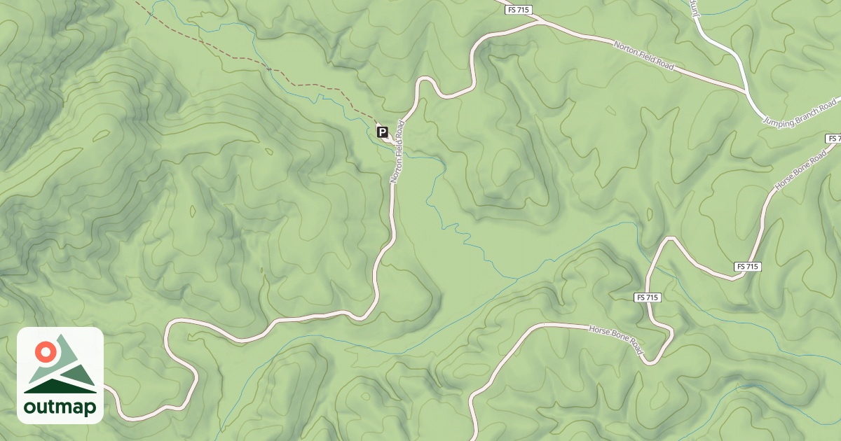 Map of NORTON FIELD
