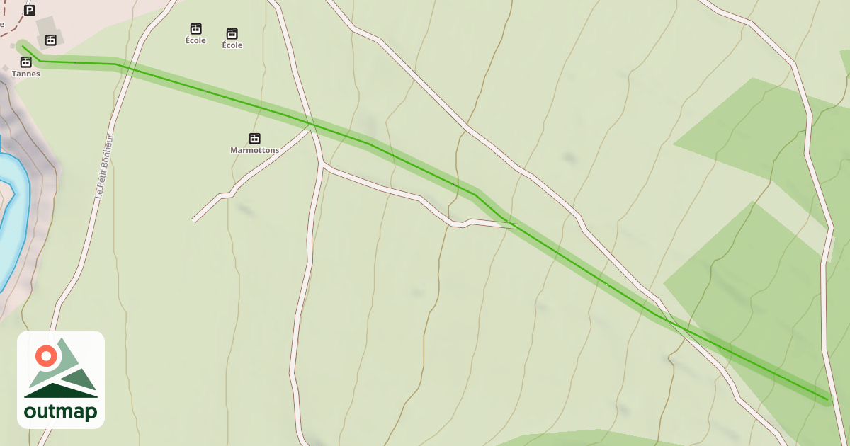 Map of Aiglon