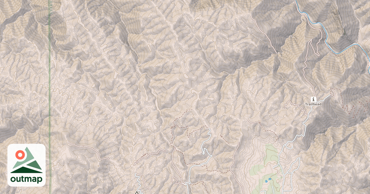 Map of FERGUSON RIDGE