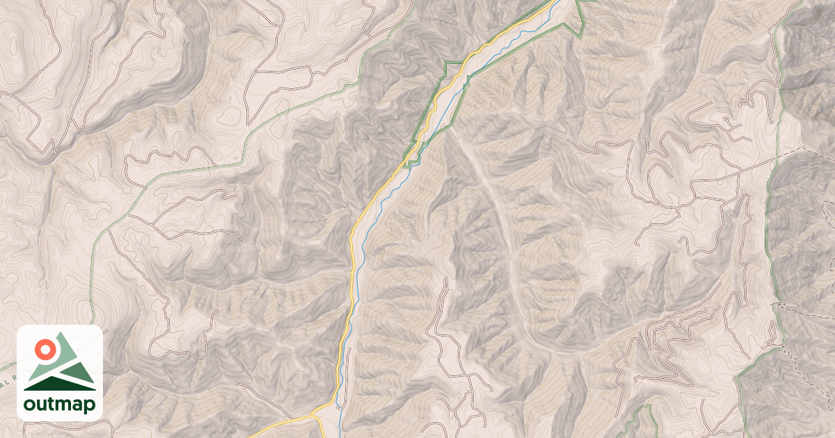 Map of Upper Imnaha Snowmobile