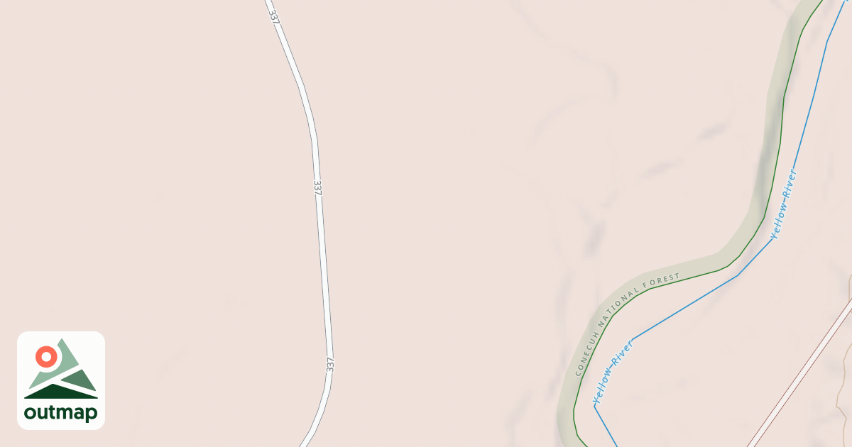 Map of OLD BRIDGE ROAD