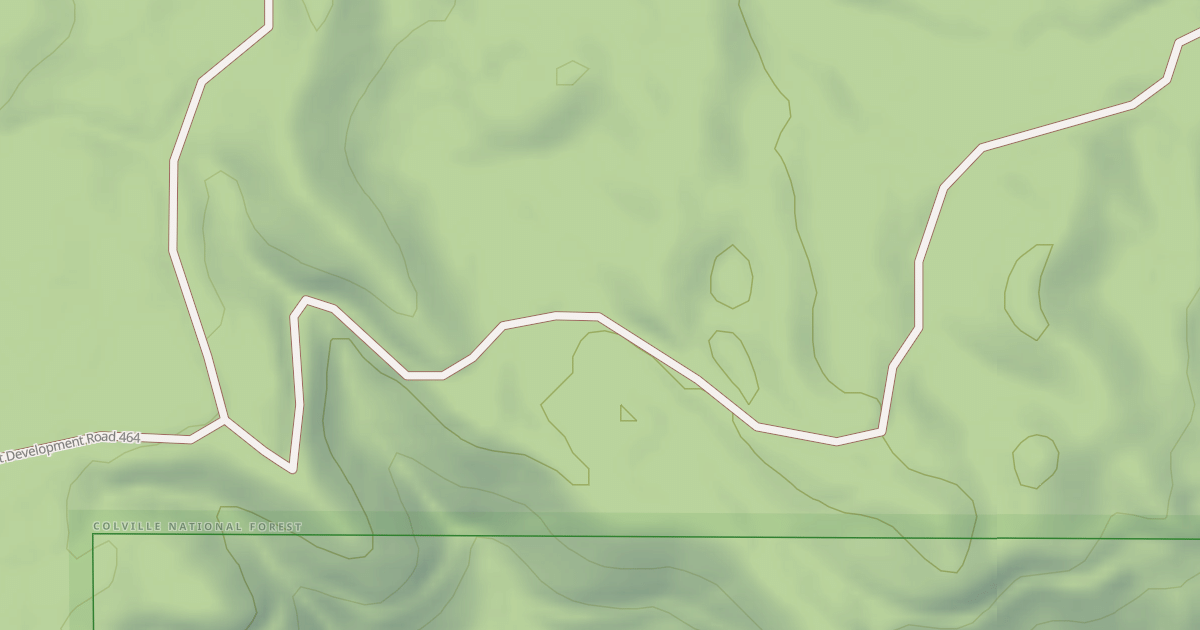 Map preview of USFS Motor Vehicle Use Map Roads {9DA70ACB-3D1E-4DD1-84C7-D36297F92C63}