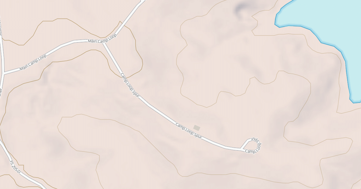 Map preview of CAMP LOOP SPUR