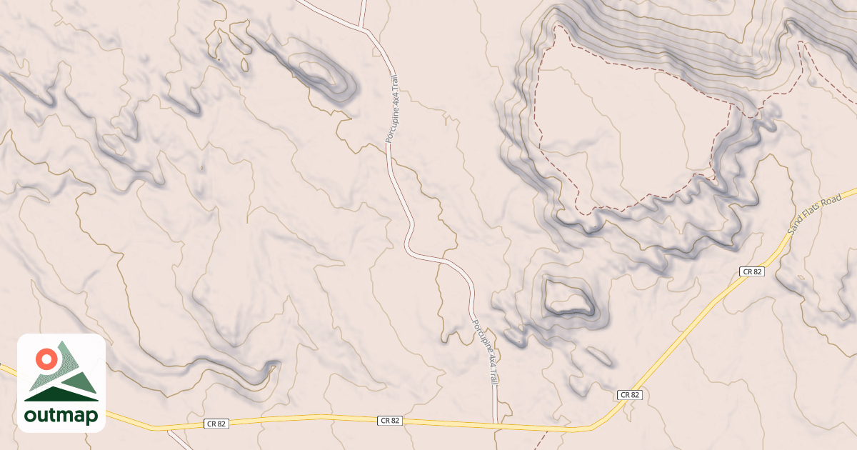 Map of BLM National GTLF Public Motorized Roads 2f102545-7faa-43f2-b93b-d0031f21c7c4