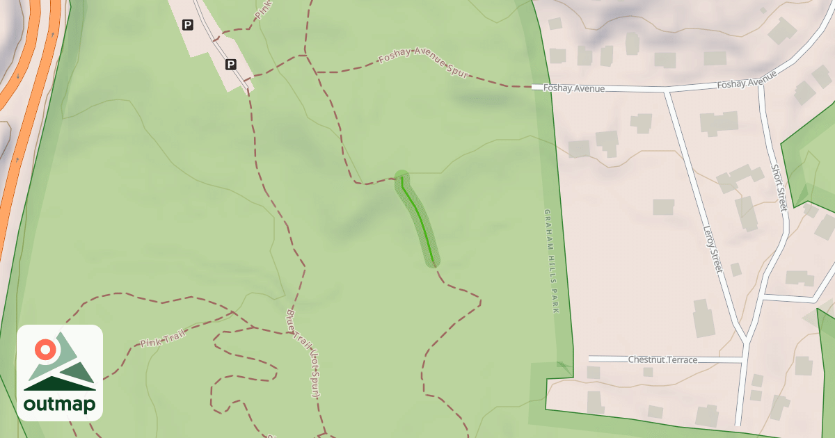 Map of Pink Trail